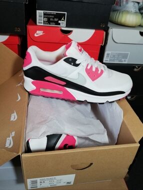 NIKE AIR MAX 90S "INFRARED" WOMEN'S US SIZE 8.5 BRAND NEW IN BOX